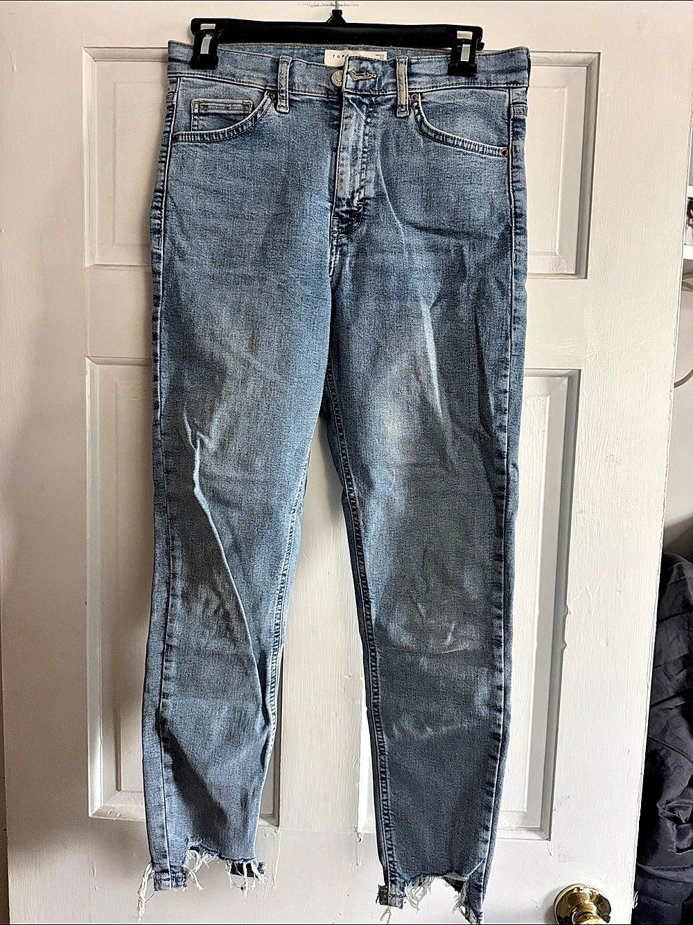 Topshop Jamie Jeans Jamie Skinny Jeans Blue 28/L30